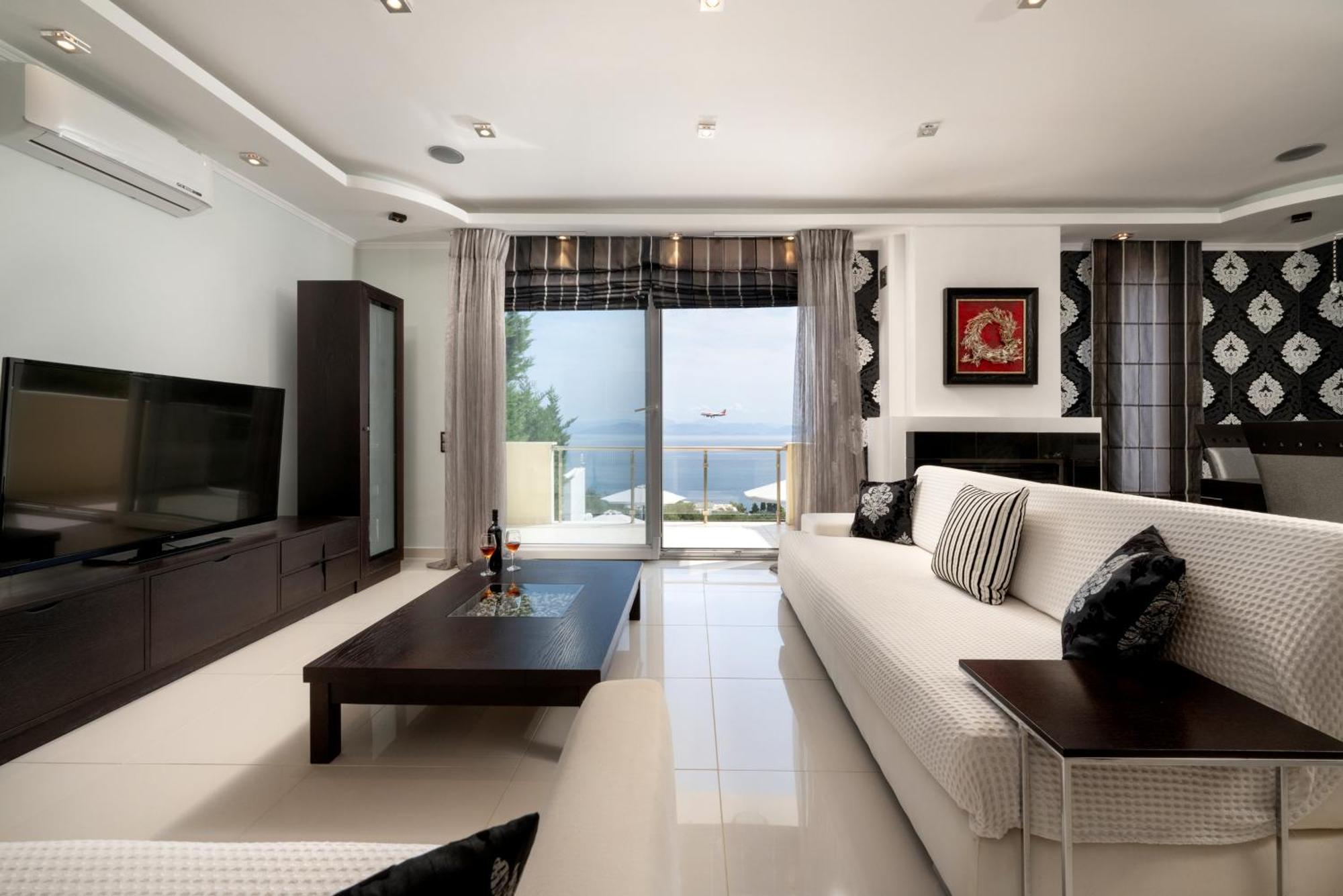Luxury Villa Alexandros Corfu Перама Экстерьер фото